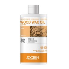 LOOBEN 魯班 PN110 純天然蜂蠟油 木材保護油, 1個, PN110M 300ml 平光