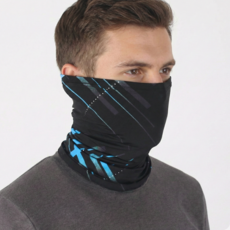 타이트엔드 EXO 쿨 멀티스카프 자전거 마스크, 블루, 1개