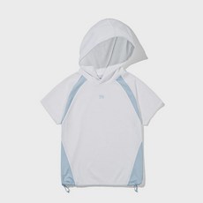 코드그라피 우먼 WAVE 심볼 스웻 반팔 후디_3COLOR 259948