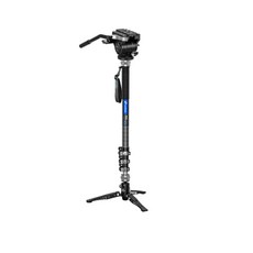 Leofoto 徠圖 MF-324CL BV-10L VD-04 加長型碳纖維單腳架 攝像專家, 1個