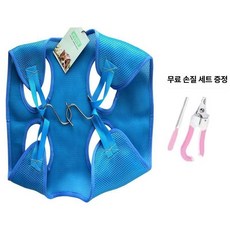 고양이 발톱관리 미용 반려동물 애견 깎이, XS 3kg 이하, 1개, 연한 파랑 (트리머 포함)