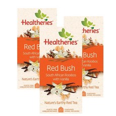 헬씨리스 레드부쉬 루이보스 위드 바닐라 티 티백 Healtheries Red Bush Rooibos with Vanilla, 3개, 20개입, 2.4g
