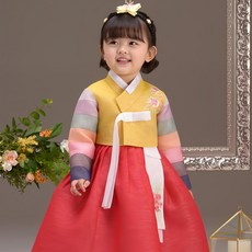 TheyeHanbok 女童用 376 新春百合 韓服套裝