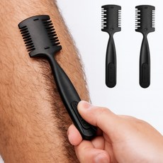 살림살림 남성 다리털 숱 제거기 바디트리머, 2개