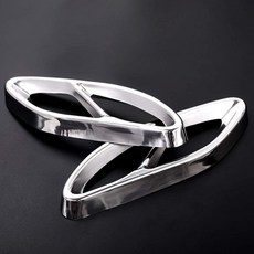 不鏽鋼尾飾管 適用於 X166 GLS450 R172 SLC300 車型, 1個