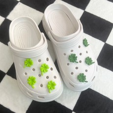 행운을 드려요 네잎클로버 신발꾸미기 세트