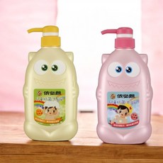 依必朗 兒童沐浴&洗髮 700ML 溫和清潔配方 寶寶洗澡好選擇 全家適用, 1個, 洗髮乳