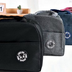 다용도 여행용 도시락 낚시 샐러드 비치 가방 1개, 블랙