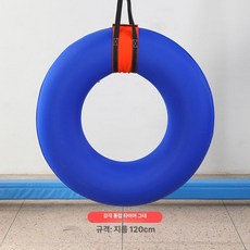 체력 발달 체육 놀이용 스윙 캐노피 링 감각 통합 운동기구, 1개, 감각 통합 타이어 그네