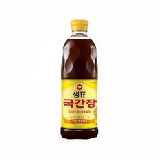 FOODALL 오뚜기 샘표 국 간장 860ML, 1ml, 1개