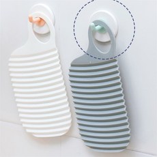 더휴즈 세면대 빨래판 미니 빨래용판, 1개, 화이트