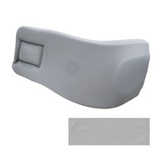 소프트 목골드 스펀지 대학 경부부부부골목표 조정 가능한 목걸이, M, Upgraded silver gray