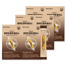 [TV홈쇼핑정품] 리얼닥터 알부민 활력 플러스 난백 액상 아르기닌 타우린 비타민B 에너지, 6개, 14회분