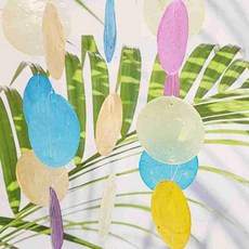 자개 모빌 썬캐쳐 행잉 인테리어 소품 컬러모빌