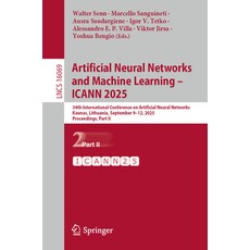 (英文圖書)Artificial Neural Networks and Machine Learning - Icann 2025: 34th International... 平裝版, Springer, 英文