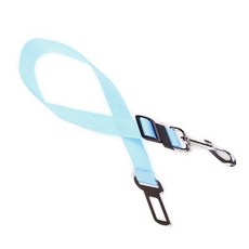 펫하쥬 하늘색 반려동물 자동차 시트 안전벨트 애견벨트 줄 끈 고리 리드 클립 버클 하네스 목줄 가슴줄