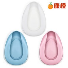 塑膠便盆 床上用便盆 便桶 塑膠便桶 (台灣製造), 白色, 1個