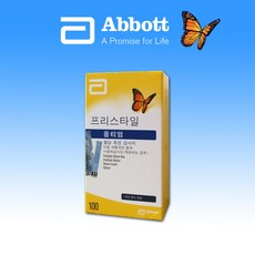 Abbott 애보트 옵티엄 혈당측정지 100P (영국생산제품), 1개