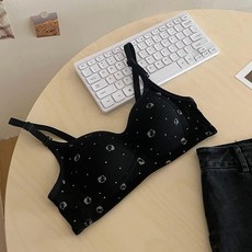 少女文胸 可愛KT貓 蕾絲邊 無鋼圈 學生發育內衣 舒適透氣
