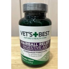 VET'S BEST 季節過敏支持錠, 1個, 化毛錠180顆（2029/10）