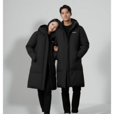 아이더 롱패딩 TQ720남녀공용 긴기장 캐시미어 TQ720코트 구스다운