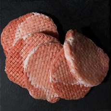 푸드명장 한돈 등심 돈까스용 국내산 돼지고기 등심 500g, 1개