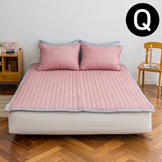 해피니 솔트 마이크로화이바 패드 퀸 Q 레드 카페트겸용 해피니 솔트 마이크로화이바 패드 퀸 Q 레드 카페트겸용 침대패드 패드 침대매트 퀸침대매트 퀸매트, 단품, 상세페이지 참조, 1개