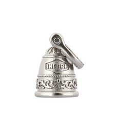 GU CAMP 騎士部品 INDICE BRASS 守護鈴 四色, 1個, 銀色