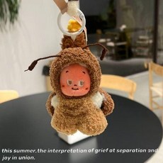 팝마트 작은별 구움과자 인형옷 세트 인형 액세서리 의류, 4세대 스타맨 인형에 적합, 바퀴벌레 세트(인형 제외)