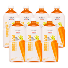 [100% NFC 착즙] 보넬드 아이엠 당근 주스 즙 1L 7개