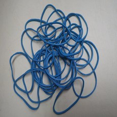 橡皮筋 No. 18*1.5mm*2mm (1kg /包) 超好看顏色 質感包裝 禮品包裝 各式包材 天然橡膠, 1個, 天空藍, 天空藍