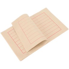 장 종이 중국 서예 부드럽고 표면으로 붓과 잉크로 쓰기 연습에 이상적입니다, 1개, 기본