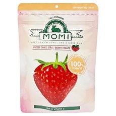 MOMI 摩米 凍乾草莓小食, 15g, 1包