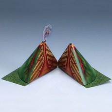 화산모형키트(종이)