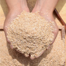 밀웜박사 순수 밀기울 소맥피 밀웜 귀뚜라미 바닥재 100g ~ 500kg 소매 도매 대용량, 1개, 400g