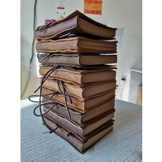 클래식 다이어리 빈티지 옛날 감성 양피지 수첩 노트, B 모델