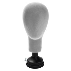 마케즈 강력흡착판 가발 거치대, 1개, 회색