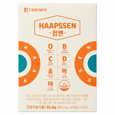 [국내최초 7 IN 1 건기식] 대웅제약 합쎈 오-비-씨-디-유-마-아, 1개, 60정
