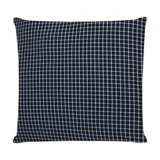 플랫화이트 거실 선염 무지 빵빵한 쇼파쿠션 솜 포함, 네이비체크