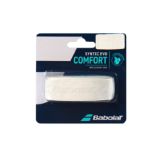 바볼랏 테니스 배드민턴 쿠션그립 가죽그립 원그립, 신텍 에보 2.1mm 화이트, 1개