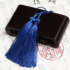 6종 색상 학사모수술 학사모태슬 국화수술 어린이집 유치원 졸업식 모자 4P, 4개, 1세트, 파랑