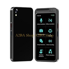 A2BA 4.10인치 화면 번역기 장치 20개의 오프라인 언어 팩은 WiFi가 필요하지 않으며 여행자에게, 01