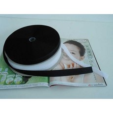 阿寄帽舖 粘扣帶, 1個, 黑色絨面