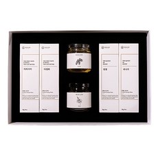 미엘드 국산벌꿀 선물세트 병 스틱 혼합구성 추석 명절 설 선물 기업 직원선물세트, 1세트, 480g, 120g