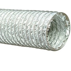 에어텍 후렉시블 덕트호스 5M, AL 후렉시블덕트호스 125mm 길이 5M