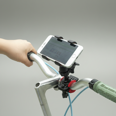 자전거 휴대폰 거치대 전동킥보드 스마트폰 고정 홀더 스탠드 15cm, 1개, 상세페이지 참조