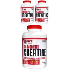San PH-Modified肌酸膠囊, 120顆, 3罐