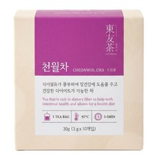 천월차 민들레 우엉 비트 차 1L 대용량 명상 아티스트 설계 무카페인 식이섬유차 프리미엄 티백 (30g), 3g, 10개입, 1개, 3g