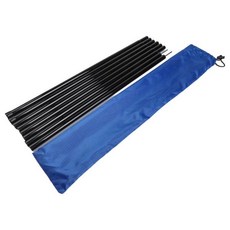 탄성 로프 2개 및 부직포 가방이 포함된 휴대용 접이식 쇼핑 카트 - 내구성이 뛰어난 옥스포드 보관 가방, 01 China Mainland, 01 black