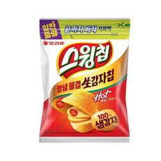 오리온 대용량 스윙칩 볶음고추장맛 지퍼백 244g x8, 8개